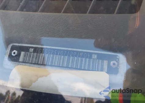 2007 GMC Savana Work Van from USA, damaged, VIN 1GTGG25V071221709